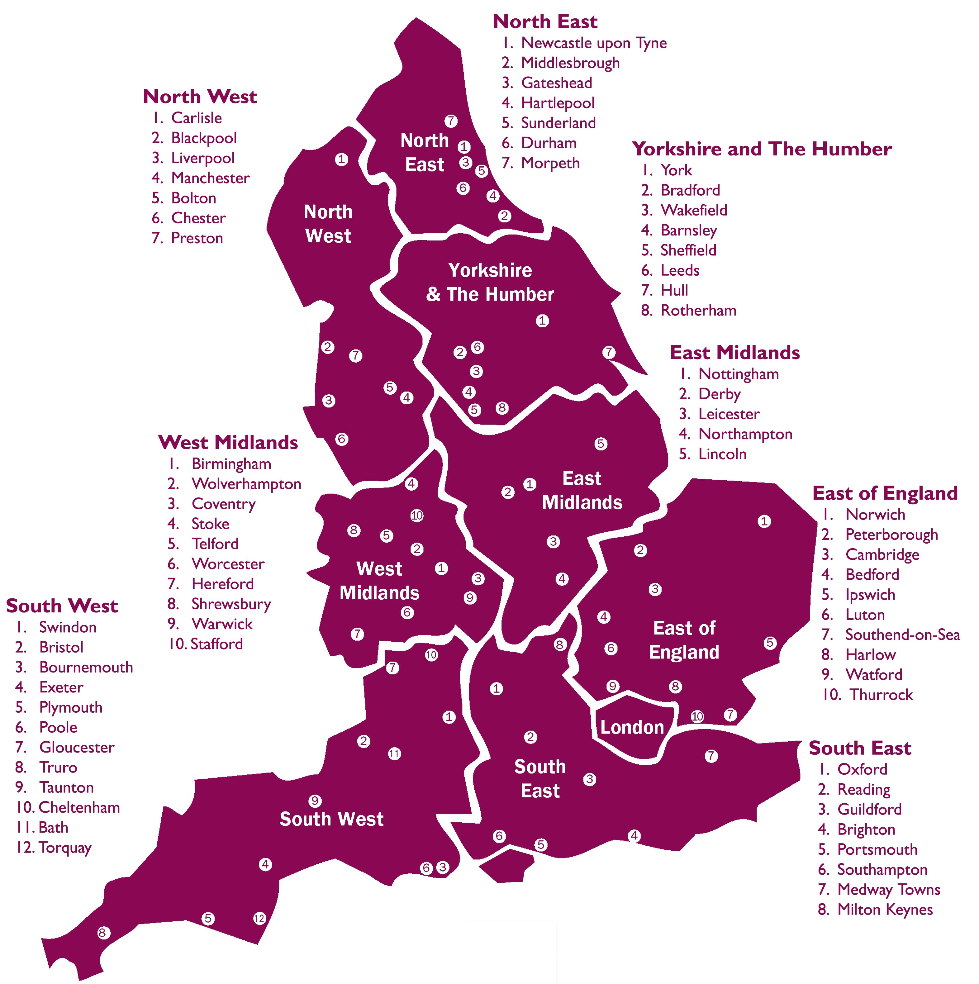 View England Regions And Counties Map Images